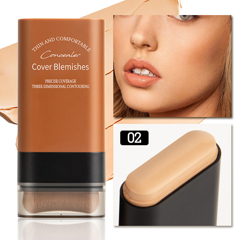 💜Hydrating Lightweight Foundation Stick with Brush✨
