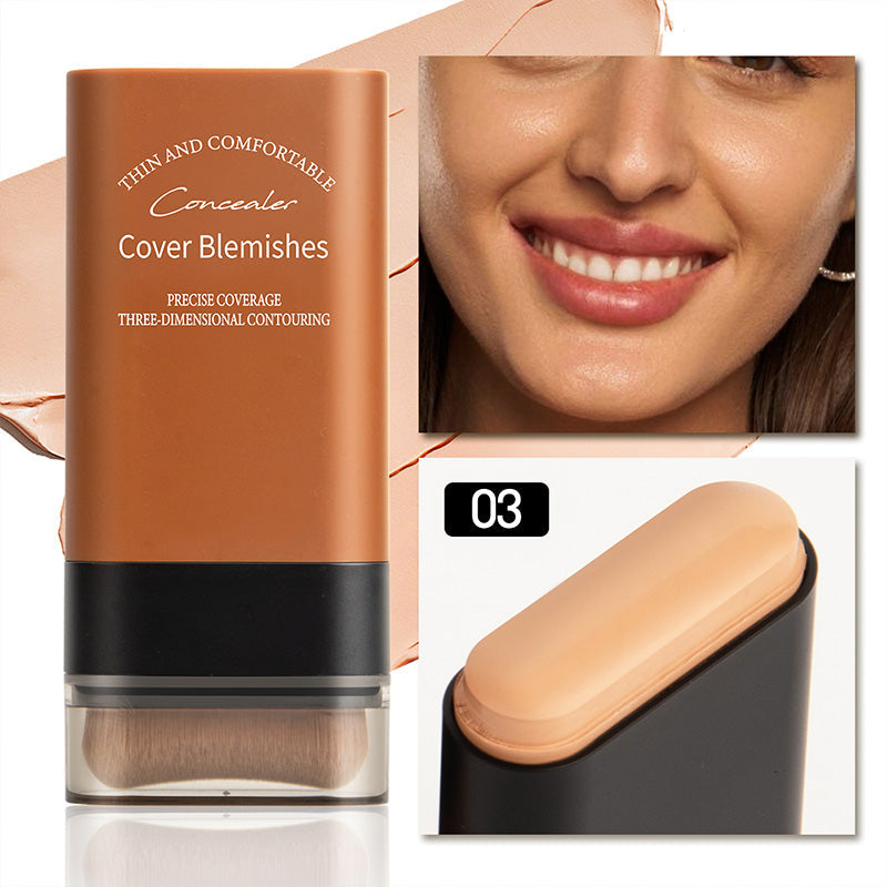 💜Hydrating Lightweight Foundation Stick with Brush✨