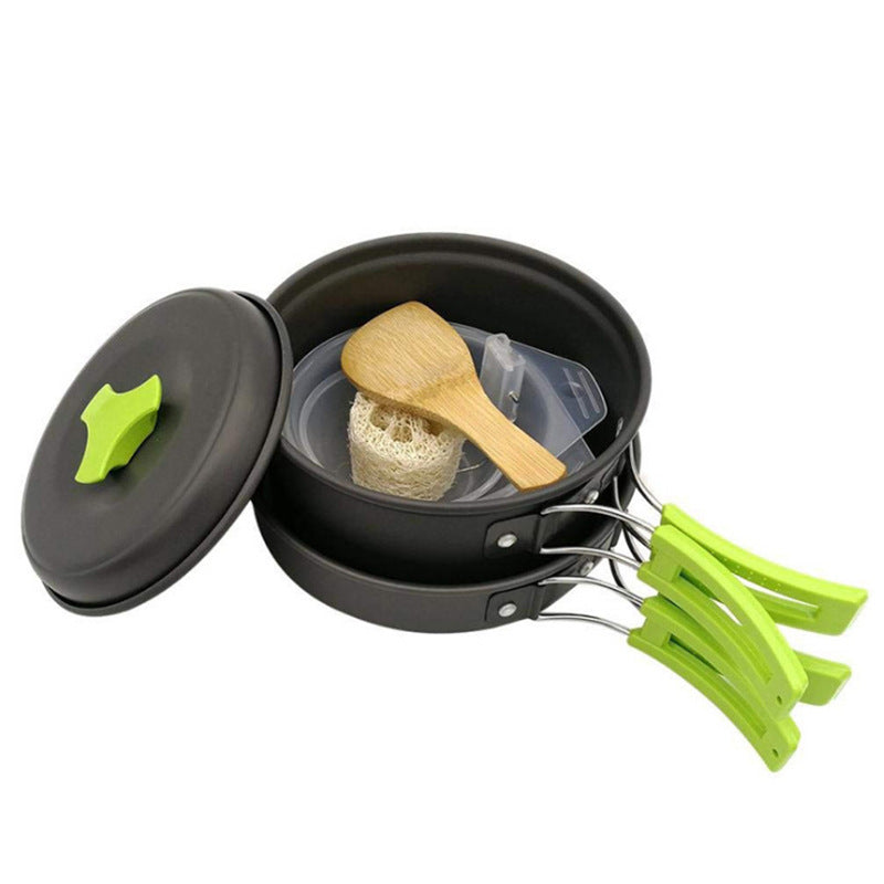 ⛺Portable Outdoor Camping Cookware Set