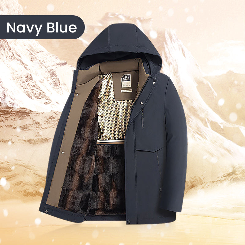 š„2025 Hot Saleš„Menās Thermal Hooded Parka Coat