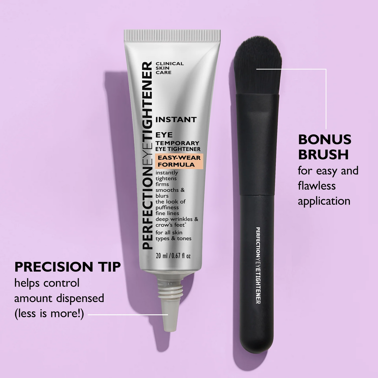 ⏳Last Day: 60% OFF 💜 Instant Firming Eye Cream, Free Brush !! 💜