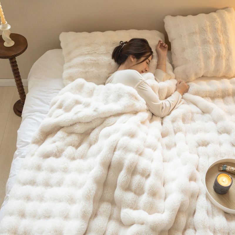 š„A must-have for keeping warm in autumn and winteršSoft and fluffy blanket (50% OFF)