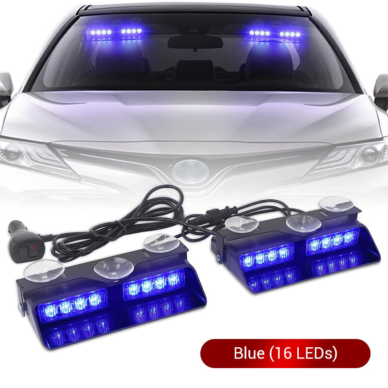 ⏳Time-limited Special⏰Windshield Suction Cup Strobe Warning Light for Vehicles🚗