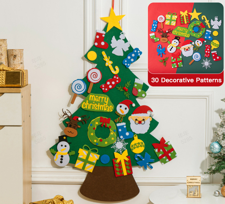 🎄Christmas Promotion 49% OFF🎁DIY Felt Christmas Tree Set