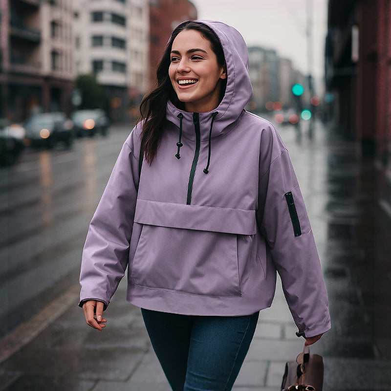 3-in-1 Waterproof Women's Jacket – Rain, Wind & Cold, All Covered