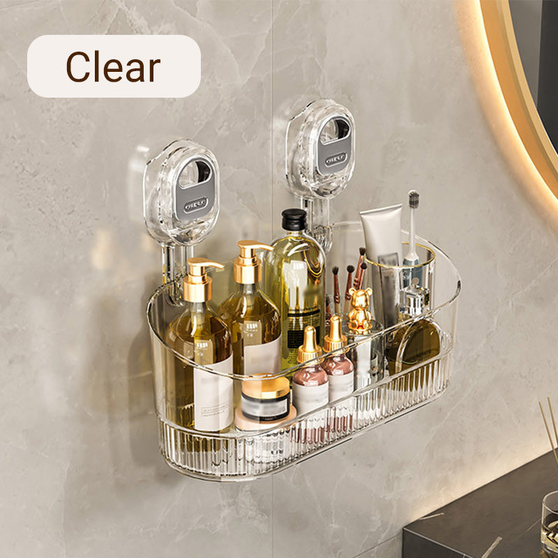 🔥Suction Cup Storage Rack with Drain Hole🔥