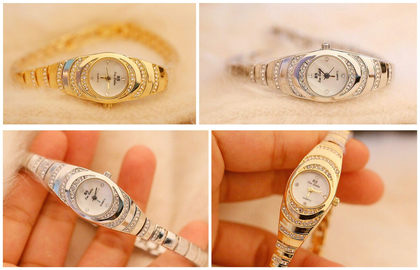 🎁 New Arrival 49% Off💎Women’s Rhinestone Bracelet Watch⌚