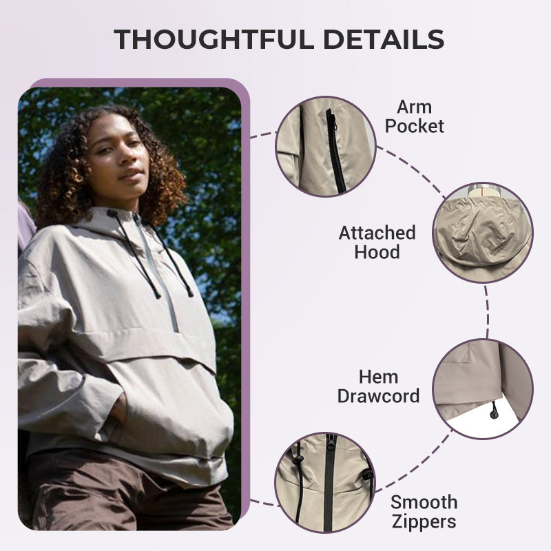 3-in-1 Waterproof Women's Jacket – Rain, Wind & Cold, All Covered