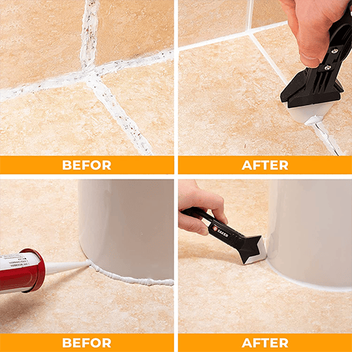 đ§ BUY 1 GET 1 FREE! ⨠3-in-1 Ultimate Caulking Tool - Professional Sealant Finishing Kit for Perfect Smooth Joints Every Time đ ď¸â¨