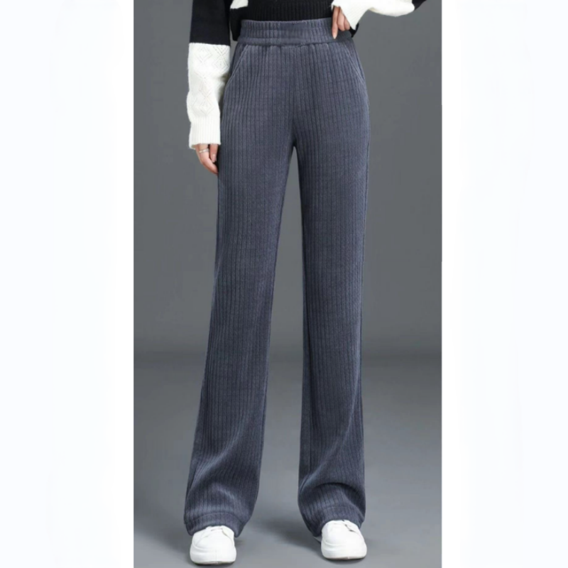 💖LAST DAY PROMOTION - 50%OFF ✨Women's Versatile Simple Stretch Elastic Waist Loose Wide Leg Pants
