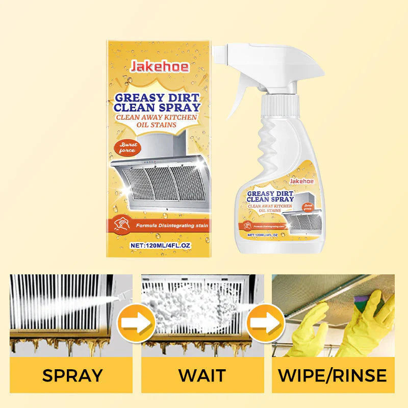 Heavy Grease Cleaner with Mild Formula & Quick Decomposition