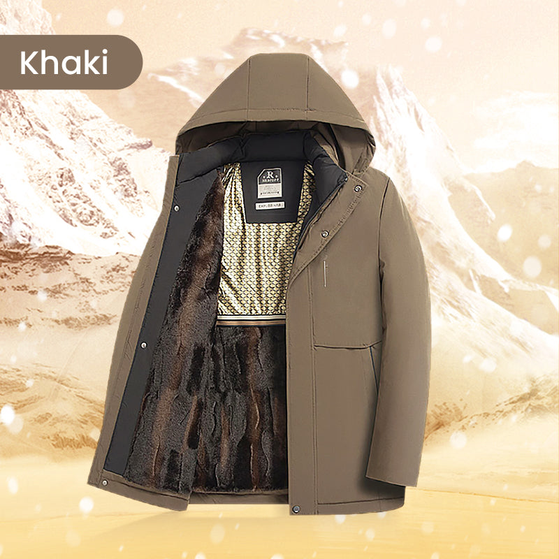 š„2025 Hot Saleš„Menās Thermal Hooded Parka Coat