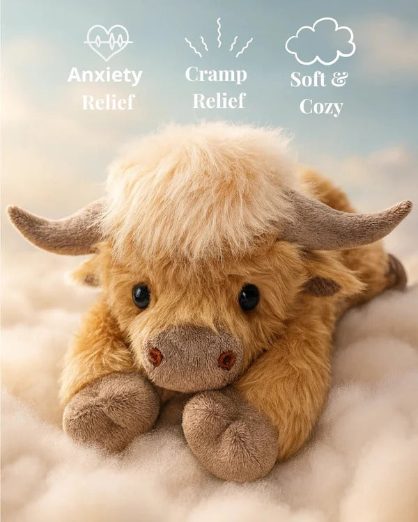 🔥Hot Sale 50% Off🎁Cute Cartoon Highland Cow Stuffed Toy