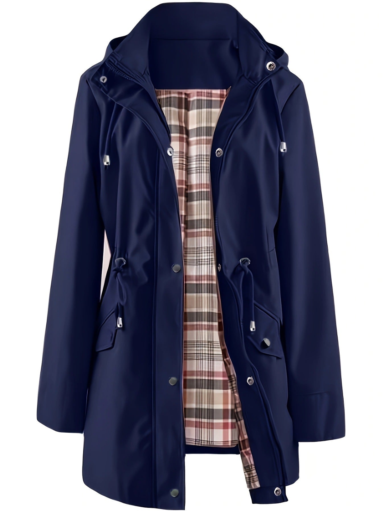 🥰New Arrival-50% Off🔥Solid Color Casual Jackets, Waterproof and Windproof Coats, Hooded Windbreakers