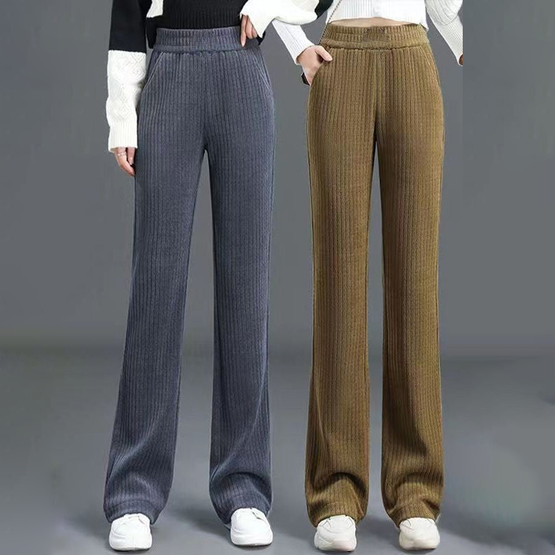 💖LAST DAY PROMOTION - 50%OFF ✨Women's Versatile Simple Stretch Elastic Waist Loose Wide Leg Pants