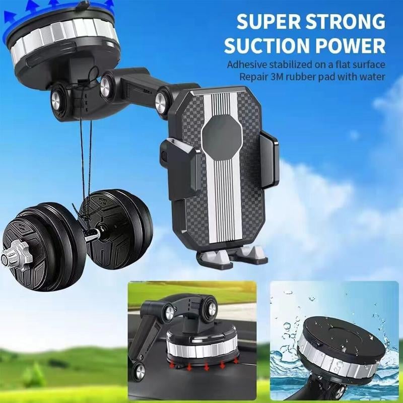 80OFF🔥Phone Mount for Car Center Console Stack Super Adsorption Phone Holder