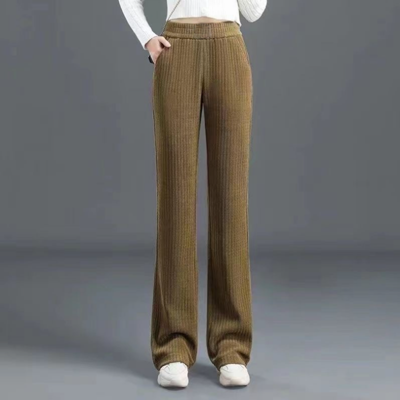 💖LAST DAY PROMOTION - 50%OFF ✨Women's Versatile Simple Stretch Elastic Waist Loose Wide Leg Pants