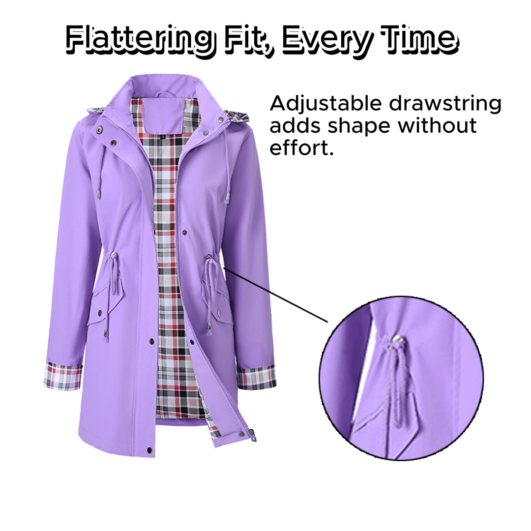 💖LAST DAY SALE 50% OFF✨🧥 Chic. Lightweight. Waterproof: Unleash Style and Durability in Any Storm!