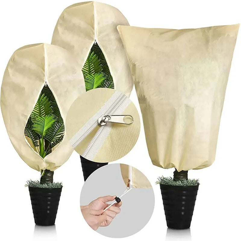 ✨Offre à durée limitée💖Housses de protection contre le gel pour sacs à cordon épais pour plantes