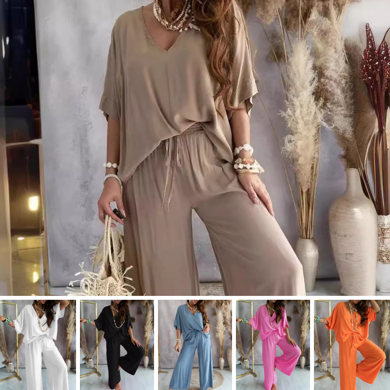 đWomenâs Casual Loose Solid Color Suit