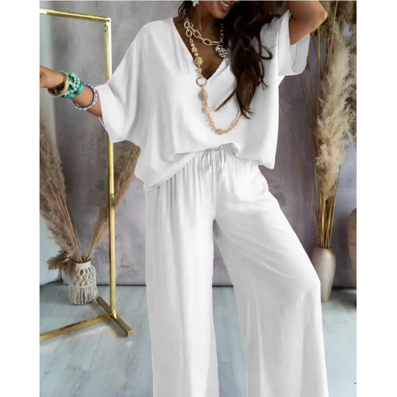 đWomenâs Casual Loose Solid Color Suit