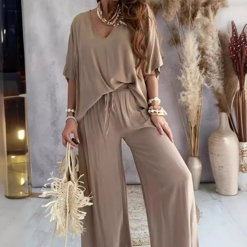 đWomenâs Casual Loose Solid Color Suit