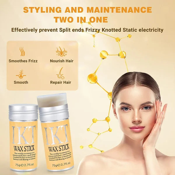 Hair Wax Stick for Flyaways Non-greasy