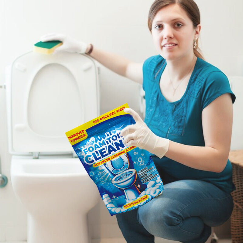 80% DI SCONTO🔥Detergente schiumogeno in polvere per WC