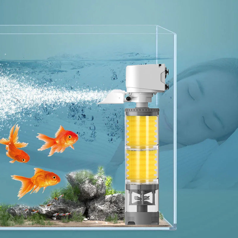 Filtro elettrico silenzioso dell'acquario