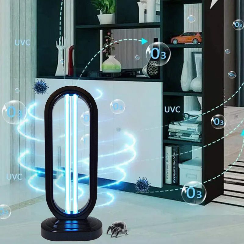 Lampe de désinfection légère UV avec ozone