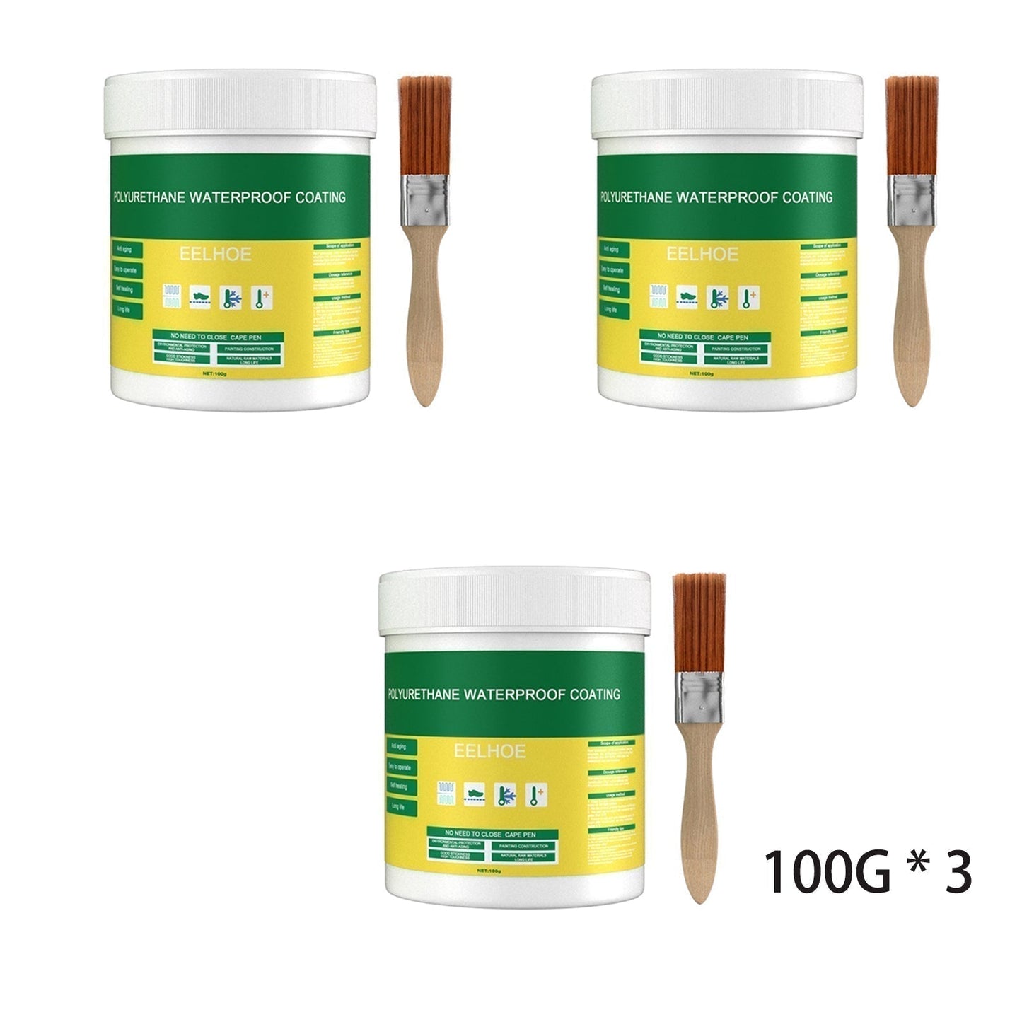 💧Transparent Waterproof Coating - Protects Against Moisture & UV for Car/Furniture/Shoes