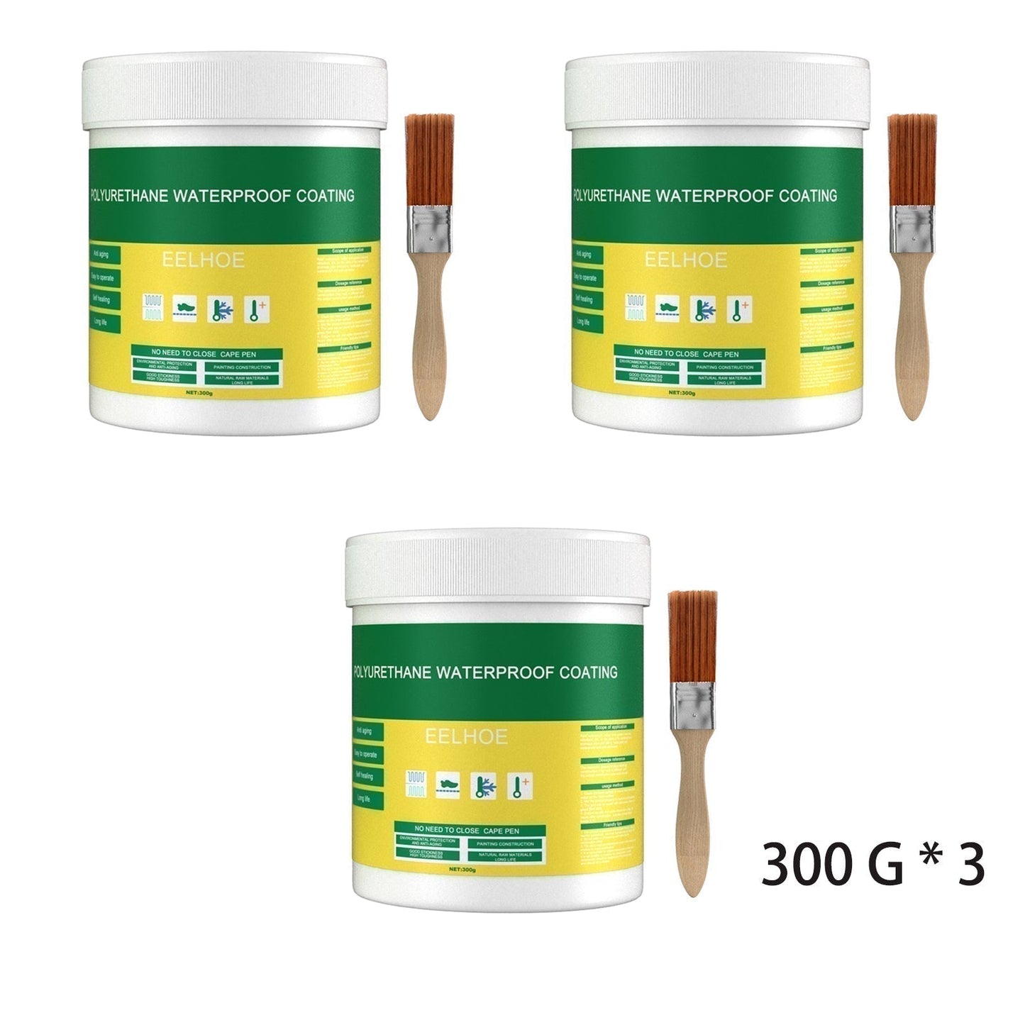 💧Transparent Waterproof Coating - Protects Against Moisture & UV for Car/Furniture/Shoes