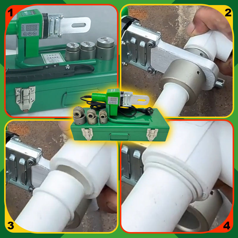 Mini Digital Hot Melt Glue Gun 🔥 | 340°C | Anti-Scald Design