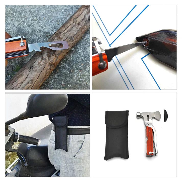 16 in 1 Multitool Hammer Claw portatile
