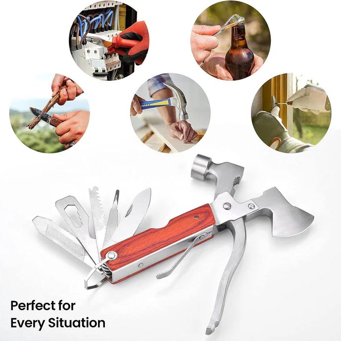 16 in 1 Multitool Hammer Claw portatile