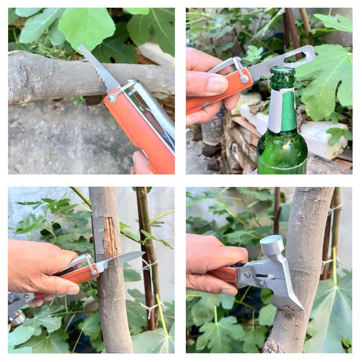 16 in 1 Multitool Hammer Claw portatile