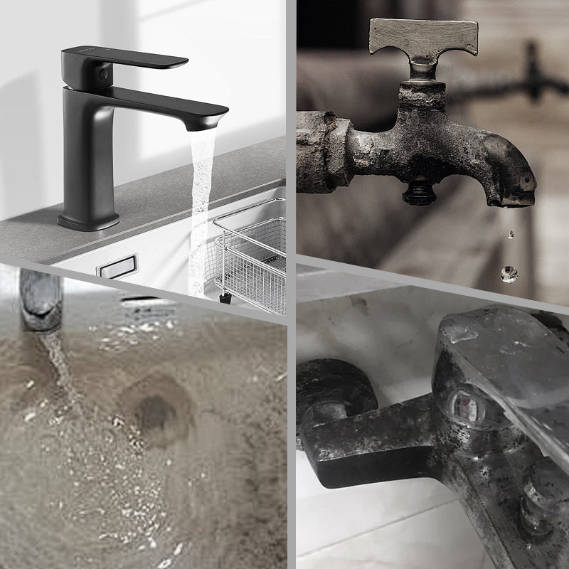 Aucune installation de robinet d'eau chaude électrique avec affichage numérique