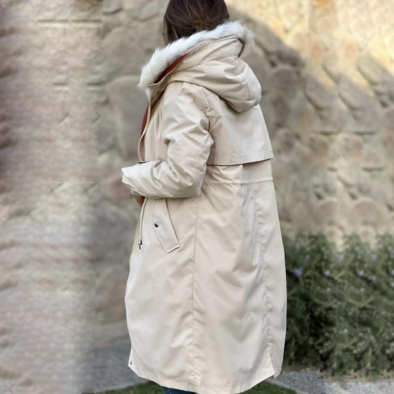 ❄️Winter Specials❄️ Women's Winter Hooded Furry Collar Casual Parka Coat🔥