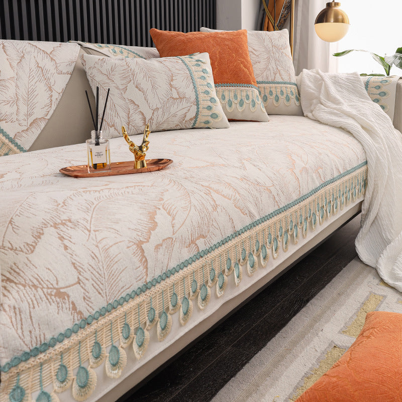 Couverture de canapé et coussin ultra-doux et coussin pour toutes les saisons
