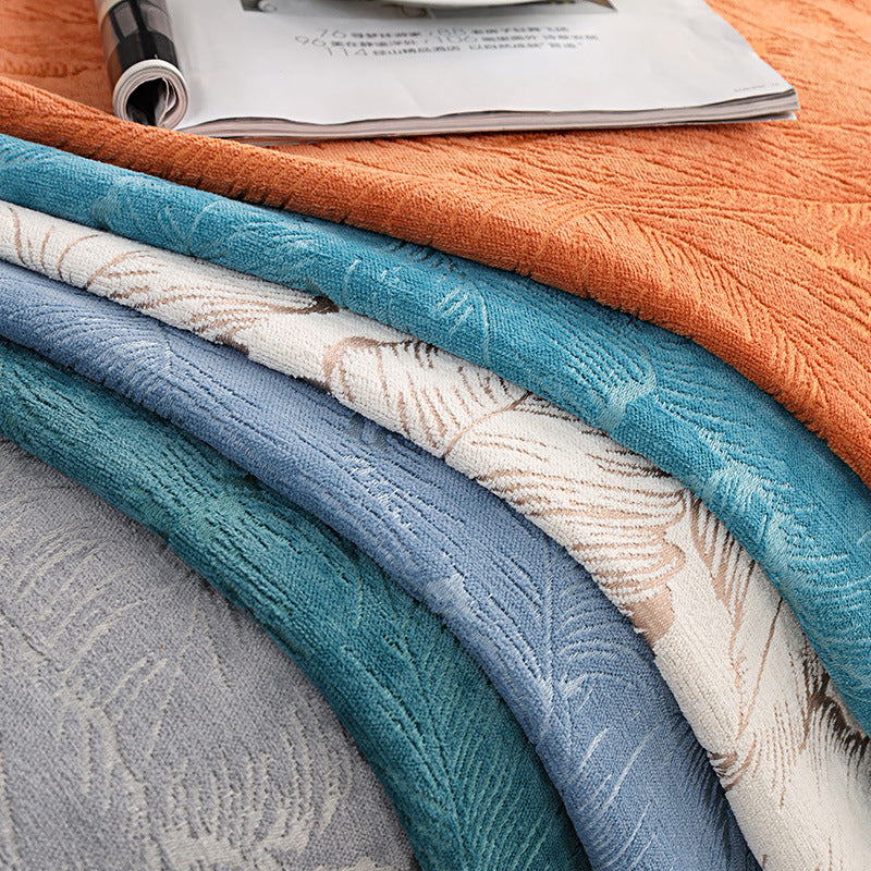 Couverture de canapé et coussin ultra-doux et coussin pour toutes les saisons
