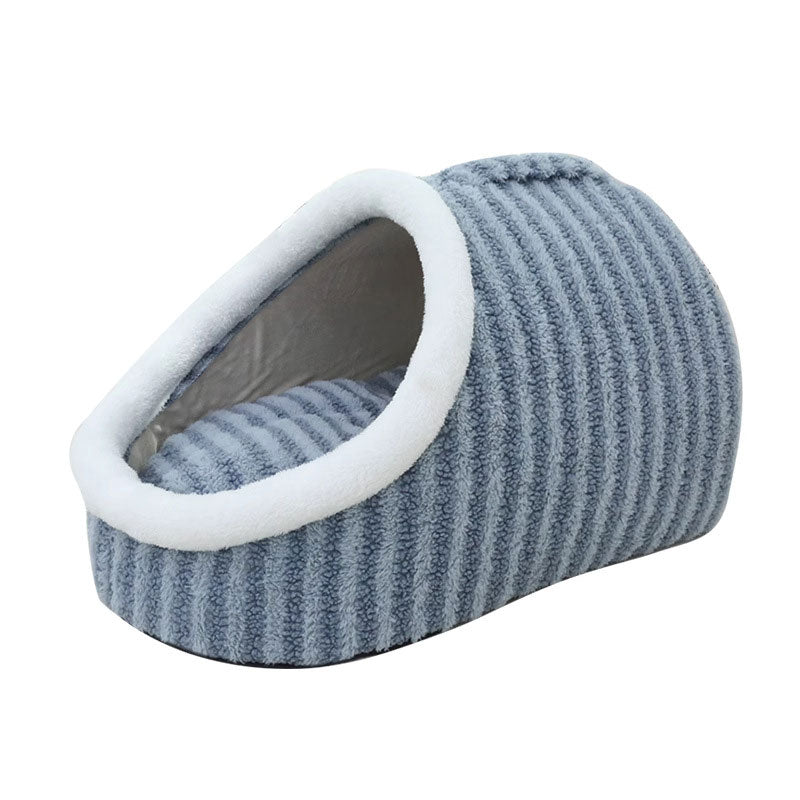 Accogliente letto per animali domestici.