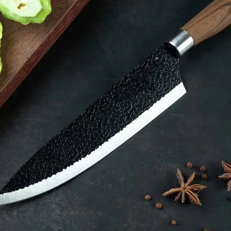Ensemble de couteaux de cuisine en acier inoxydable professionnel