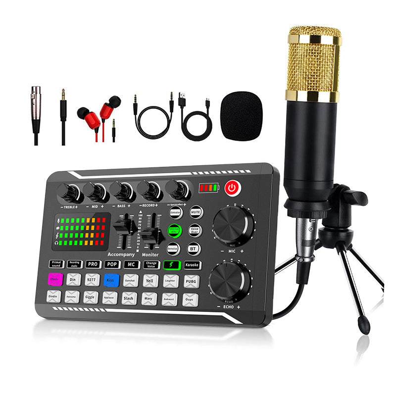 Live Streaming Audio Set with Microphone