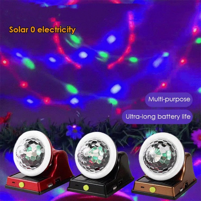 Lumière multicolore de mode polyvalente rechargeable