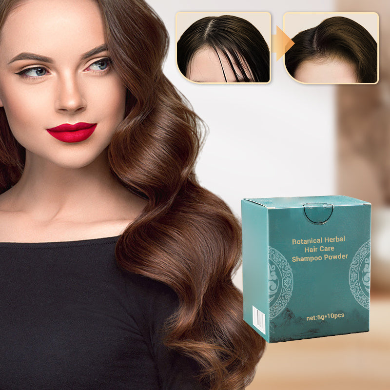 Shampoo per la cura della cura dei capelli a base di erbe botanica