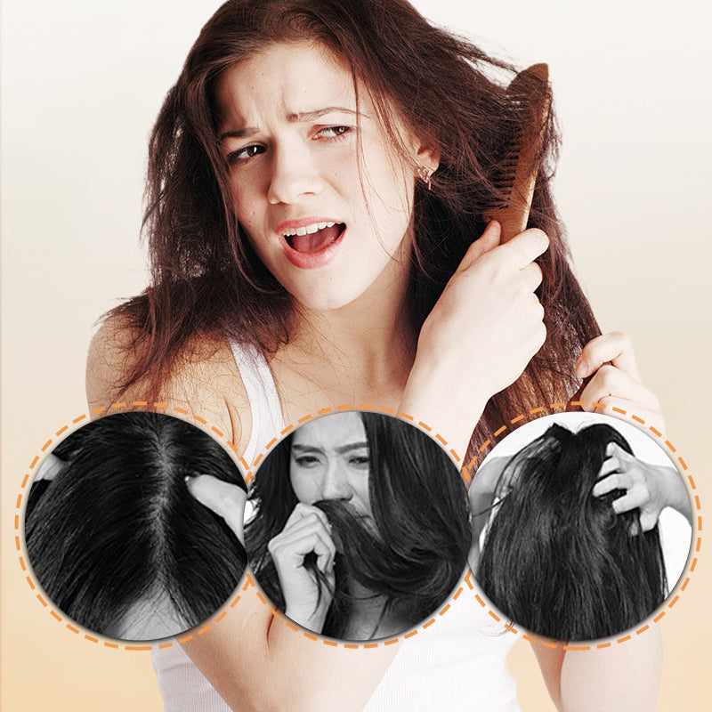 Shampoo per la cura della cura dei capelli a base di erbe botanica