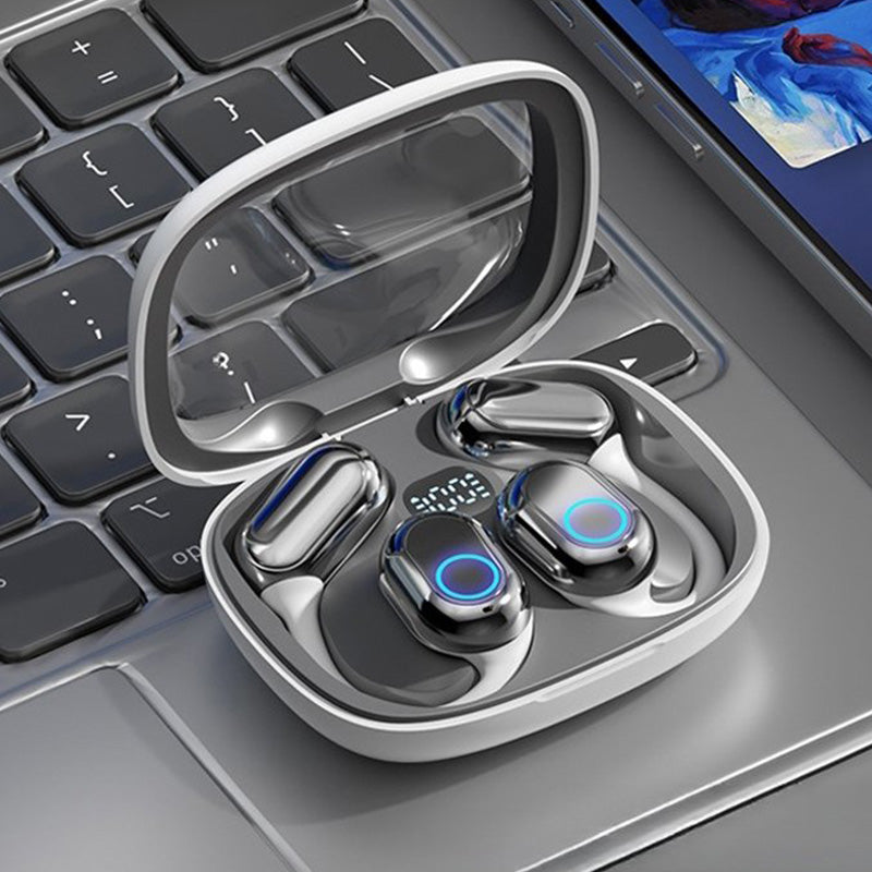 Wireless Bluetooth Earbuds With Earhooks(50% OFF)