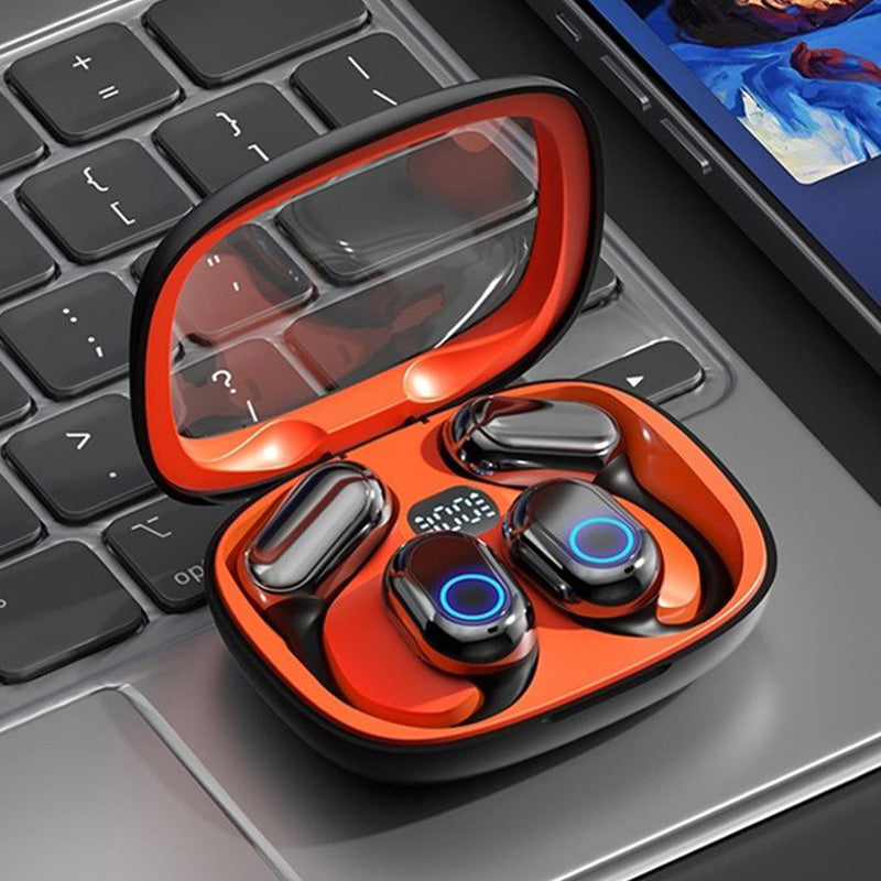 Wireless Bluetooth Earbuds With Earhooks(50% OFF)