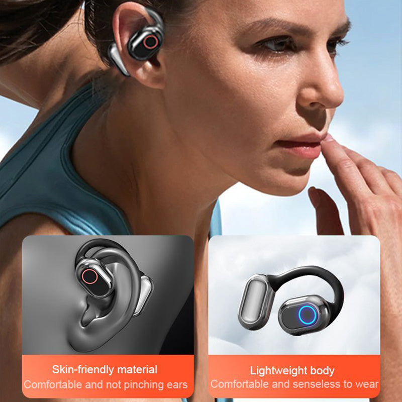 Wireless Bluetooth Earbuds With Earhooks(50% OFF)