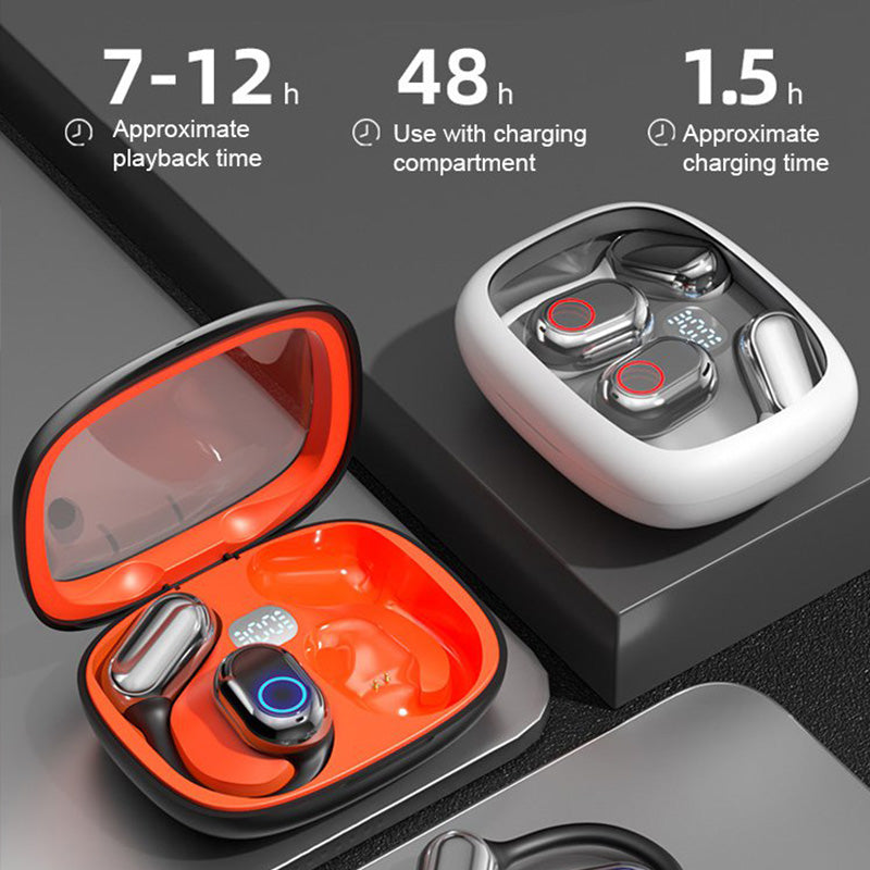 Wireless Bluetooth Earbuds With Earhooks(50% OFF)